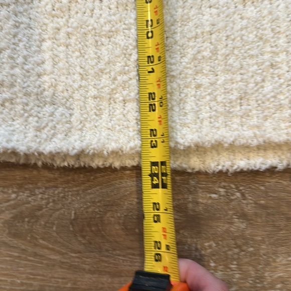 Talbots Black & Winter White Quarter Zip Ski Type  Sweater Size XS - Picture 9 of 10